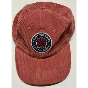 Rowing Blazers x Target Pink Corduroy Baseball Cap‎ Hat Adjustable Strap